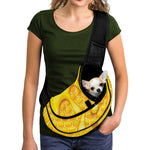 Sweet Honey Bee Hive Print Pet Sling Carrier