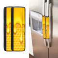 Sweet Honey Bee Hive Print Refrigerator Handle Covers