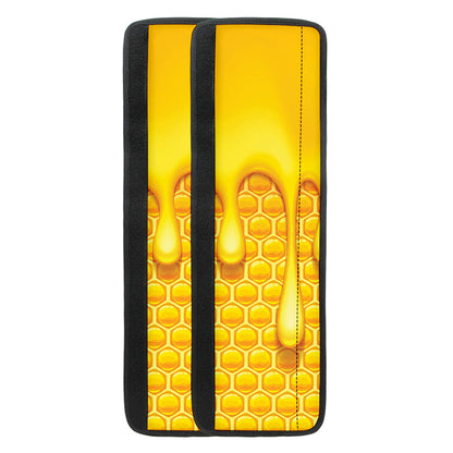 Sweet Honey Bee Hive Print Refrigerator Handle Covers