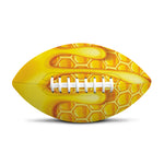 Sweet Honey Bee Hive Print Rugby Ball