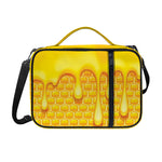 Sweet Honey Bee Hive Print Shoulder Strap Bible Bag