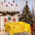 Sweet Honey Bee Hive Print Tablecloth