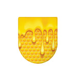 Sweet Honey Bee Hive Print Toilet Lid Cover