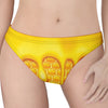 Sweet Honey Bee Hive Print Women's Thong