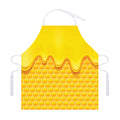 Sweet Honey Honeycomb Print Adjustable Apron