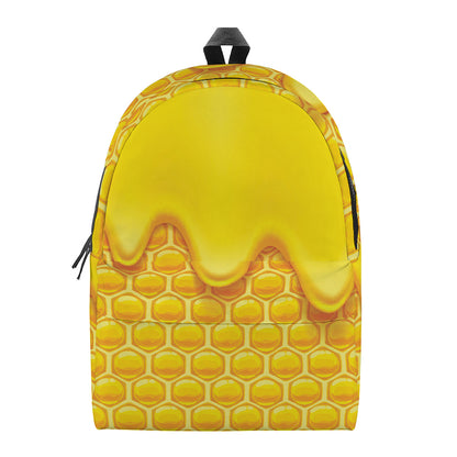 Sweet Honey Honeycomb Print Backpack