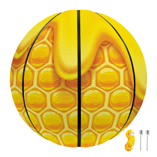Sweet Honey Honeycomb Print Basketball