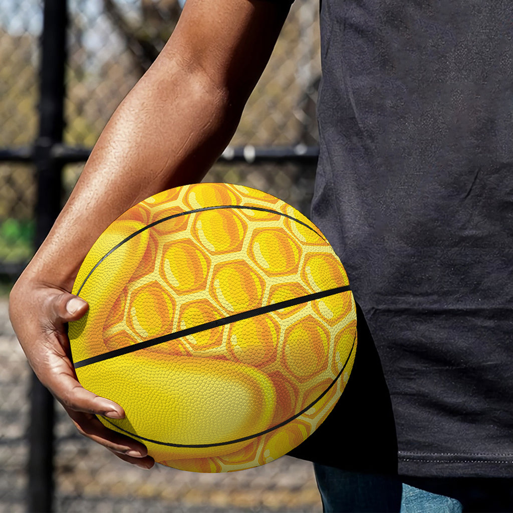 Sweet Honey Honeycomb Print Basketball