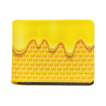 Sweet Honey Honeycomb Print Bifold Wallet