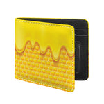 Sweet Honey Honeycomb Print Bifold Wallet