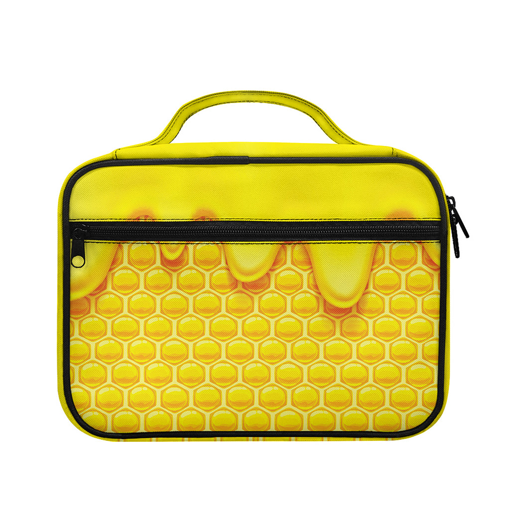 Sweet Honey Honeycomb Print Briefcase Bible Bag
