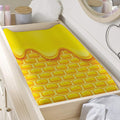 Sweet Honey Honeycomb Print Changing Pad Cover