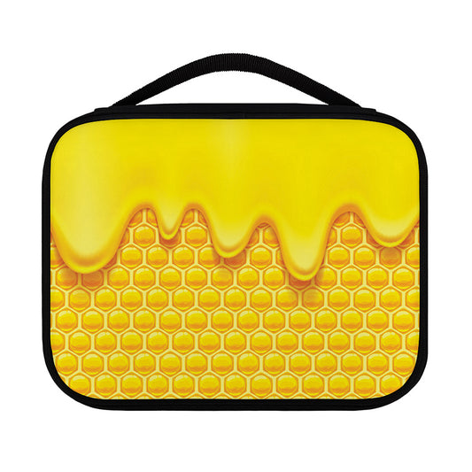Sweet Honey Honeycomb Print Classic Bible Case