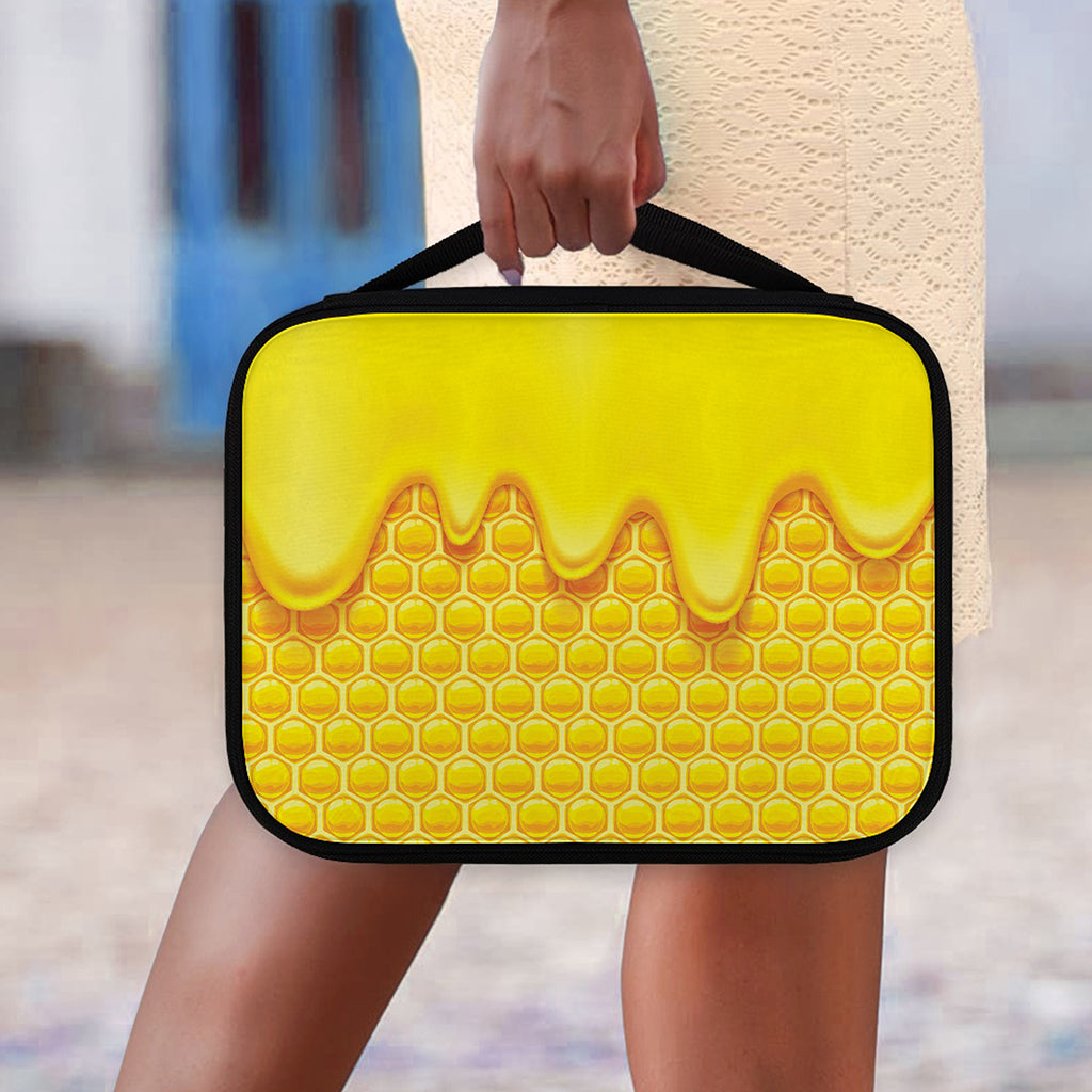 Sweet Honey Honeycomb Print Classic Bible Case