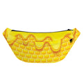 Sweet Honey Honeycomb Print Fanny Pack