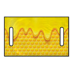 Sweet Honey Honeycomb Print Golf Cart Seat Cover