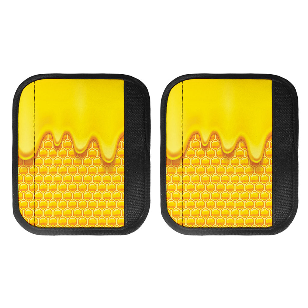 Sweet Honey Honeycomb Print Handle Covers