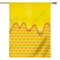 Sweet Honey Honeycomb Print House Flag