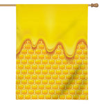 Sweet Honey Honeycomb Print House Flag