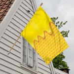 Sweet Honey Honeycomb Print House Flag