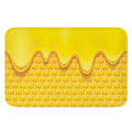 Sweet Honey Honeycomb Print Indoor Door Mat