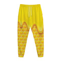 Sweet Honey Honeycomb Print Jogger Pants