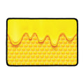 Sweet Honey Honeycomb Print Kitchen Mat