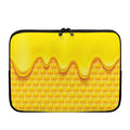 Sweet Honey Honeycomb Print Laptop Sleeve