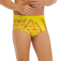 Sweet Honey Honeycomb Print Men's Briefs
