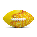 Sweet Honey Honeycomb Print Rugby Ball