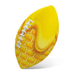 Sweet Honey Honeycomb Print Rugby Ball