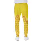 Sweet Honey Honeycomb Print Scuba Joggers