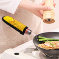 Sweet Honey Honeycomb Print Skillet Handle Cover
