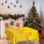 Sweet Honey Honeycomb Print Tablecloth
