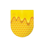 Sweet Honey Honeycomb Print Toilet Lid Cover