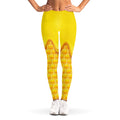 Sweet Honey Honeycomb Print Women's Leggings