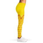 Sweet Honey Honeycomb Print Women's Leggings