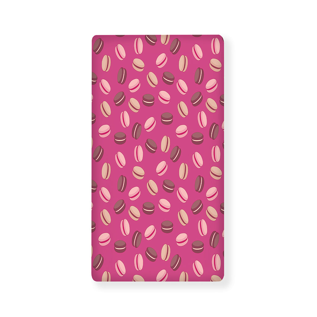 Sweet Macarons Pattern Print Baby Crib Sheet