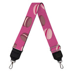 Sweet Macarons Pattern Print Bag Strap