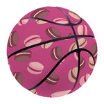 Sweet Macarons Pattern Print Basketball