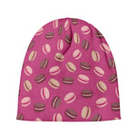 Sweet Macarons Pattern Print Beanie