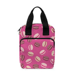 Sweet Macarons Pattern Print Bible Tote Bag