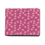 Sweet Macarons Pattern Print Bifold Wallet