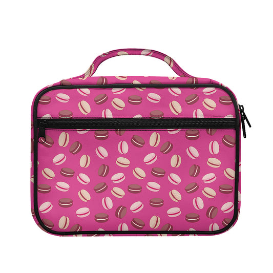 Sweet Macarons Pattern Print Briefcase Bible Bag