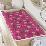 Sweet Macarons Pattern Print Changing Pad Cover