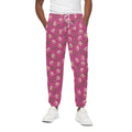 Sweet Macarons Pattern Print Cotton Sweatpants
