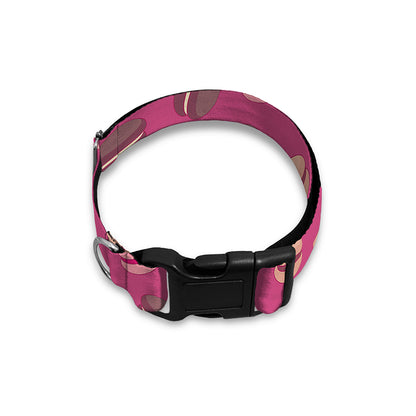 Sweet Macarons Pattern Print Dog Collar