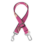 Sweet Macarons Pattern Print Dog Seat Belt