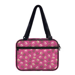 Sweet Macarons Pattern Print Double Strap Bible Bag