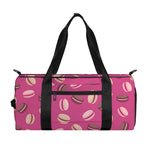 Sweet Macarons Pattern Print Gym Bag